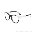 Persona óptica de lujo color nuevo marcos de acetato gafas para ojos espectáculos